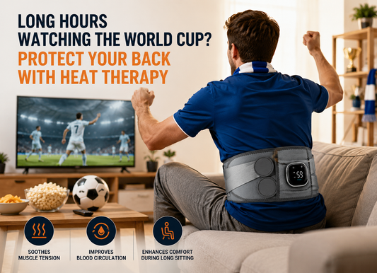 Long Hours Watching the World Cup? Protect Your Back with Heat Therapy