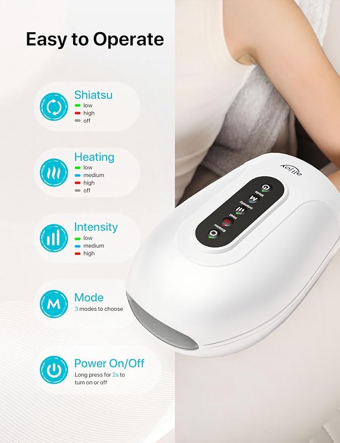 ALLJOY H2 Roller Kneading Hand Massager