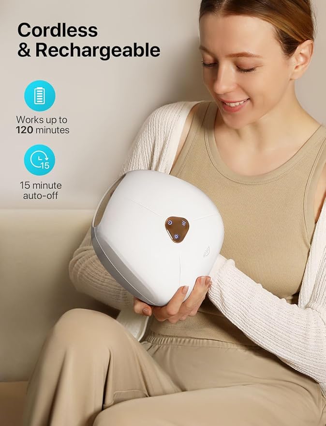 H1 Rechargeable Hand Massager with Heat & Finger Compression