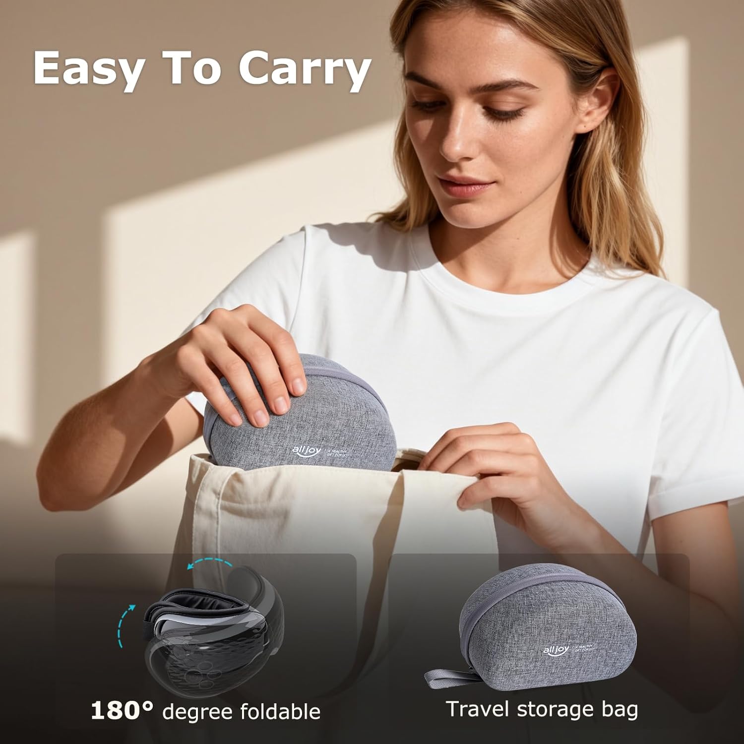 ALLJOY  R5 Eye Massager with Heat and Cooling