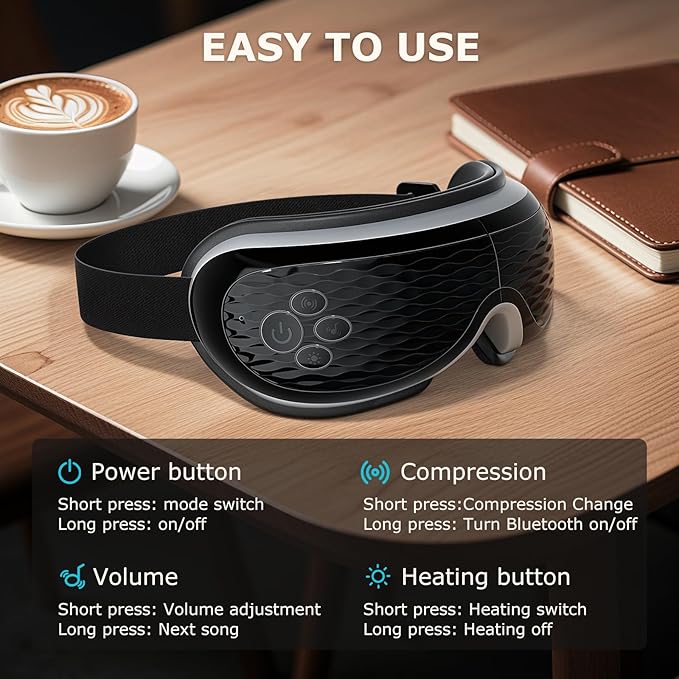 ALLJOY  R5 Eye Massager with Heat and Cooling
