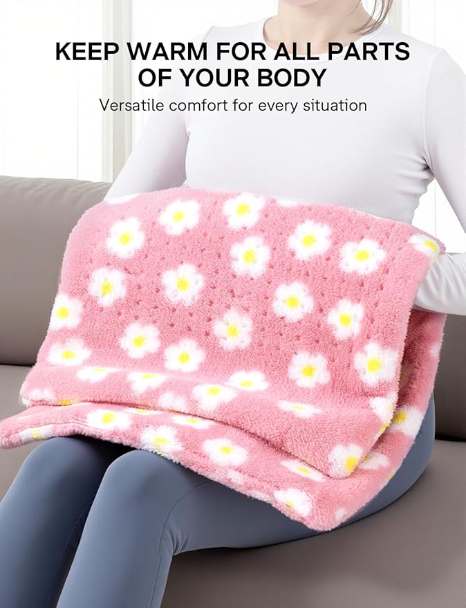 ALLJOY King Size Heating Pad for Back Pain Relief, 33”x 17”