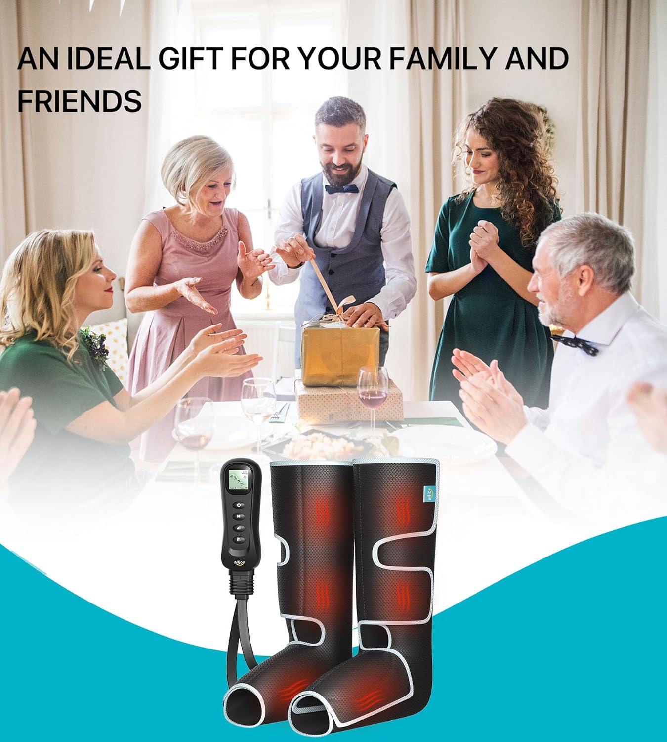ALLJOY L2 Heated leg massager for circulation and pain relief