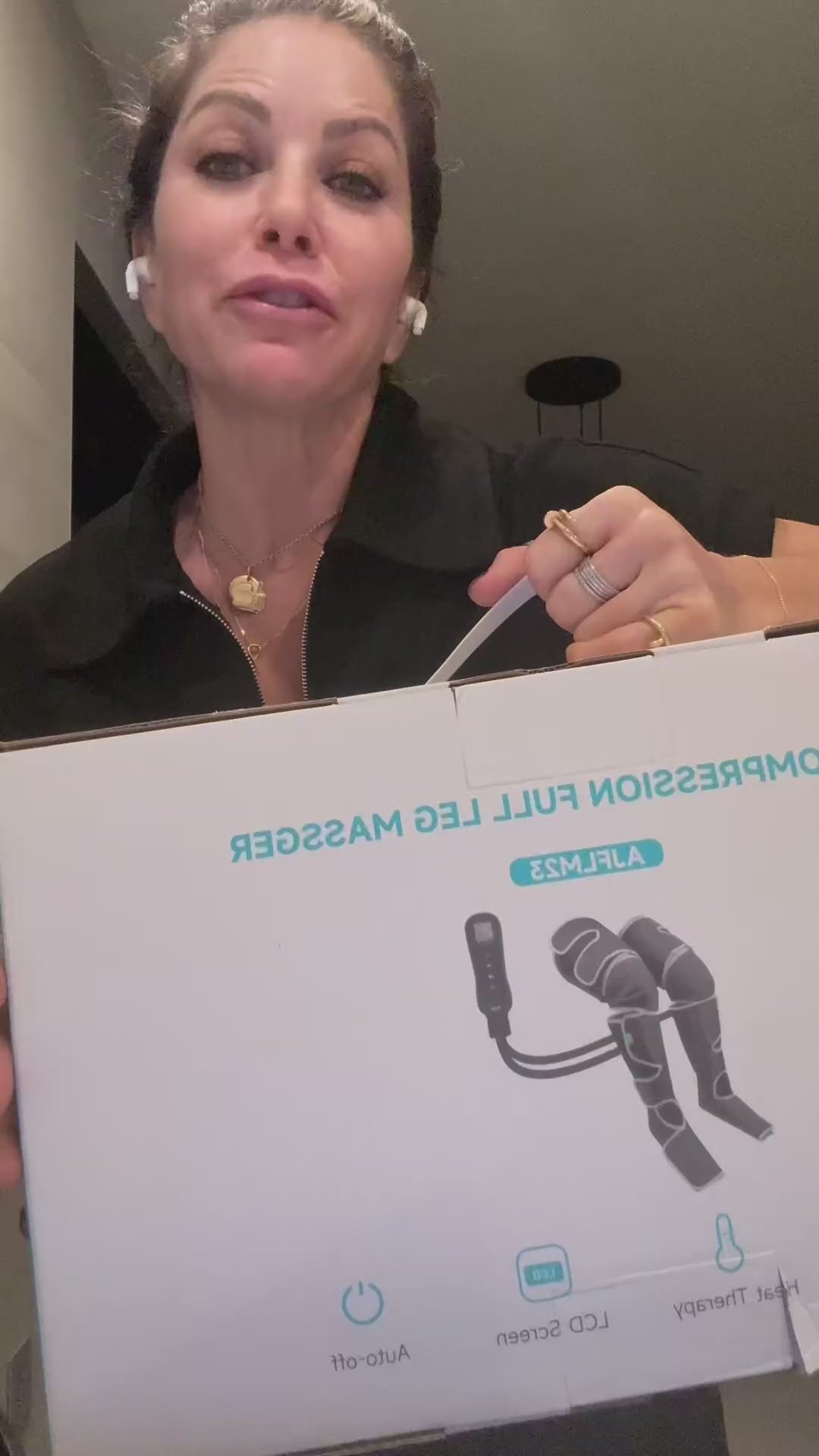 ALLJOY L1 Leg Massager with Heat & Compression for Circulation & Fatigue